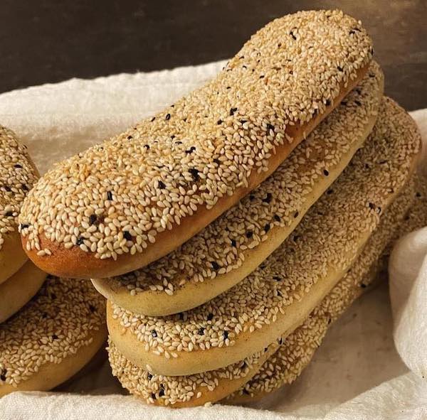 sesame buns